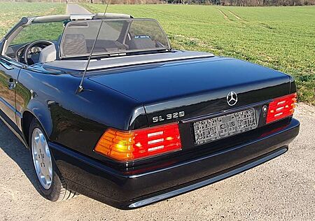 Mercedes-Benz SL 320 110TKm, schwarz, Dt., Scheckheft, H-Zul.