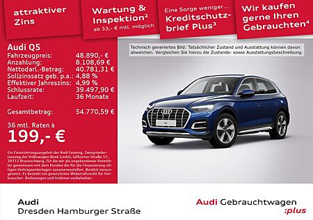 Audi Q5 40 TDI Advanced quattro Matrix AHZV S tronic