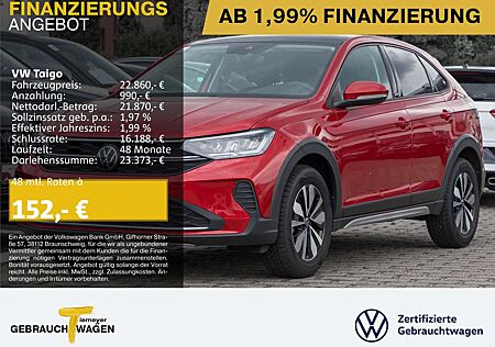 VW Taigo Volkswagen 1.0 TSI MOVE PANO KAMERA LM16