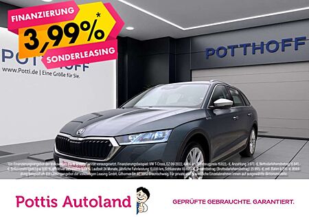 Skoda Octavia Combi 2.0 TDI DSG 4x4 SCOUT AHK NAVI PDC LED