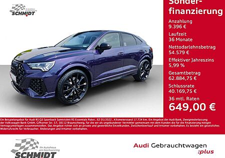 Audi RS Q3 Sportback Samtviolett RS Essentials Paket