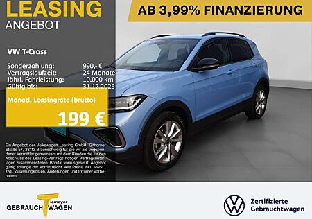 VW T-Cross gebraucht kaufen VW T-Cross Volkswagen 1.0 TSI DSG GOAL MATRIX NAVI KAMERA AHK
