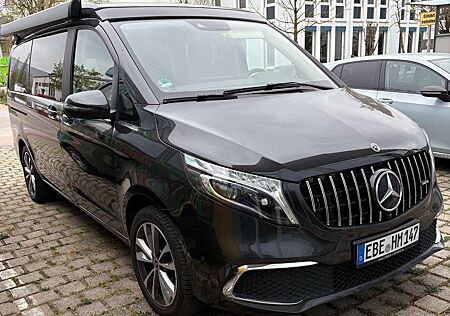 Mercedes-Benz V 300 d 4M Marco Polo Küche Leder