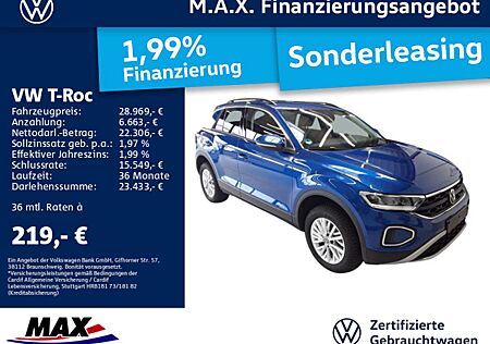 VW T-Roc Volkswagen 1.5 TSI DSG LIFE LED+NAVI+STANDHZG+ACC+ALU