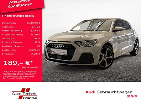 Audi A1 Sportback advanced 25 TFSI SHZ ACC SONOS