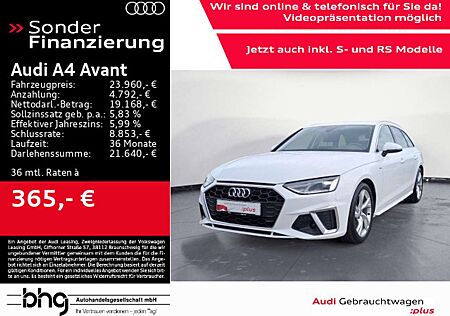 Audi A4 35 TDI S-tronic S-Line Navi APS Sitzhzg