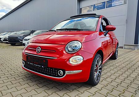 Fiat 500C Red Hybrid / Cabrio / 19.500km / Tempomat / Klima