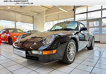 Porsche 993 Targa Nephritegrün Leder Deutsches Fahrzeug