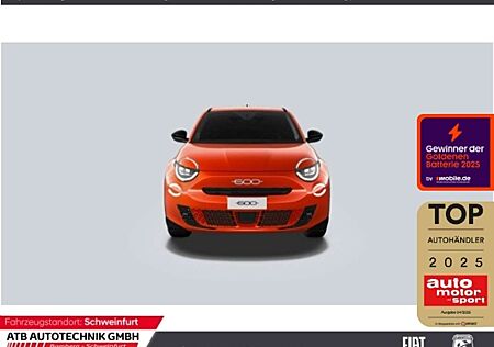 Fiat 600 54 kWh La Prima Navi Leder LED El. Heckklappe Appl