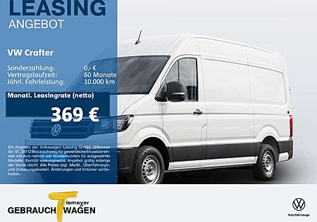 VW Crafter Volkswagen 35 Kasten AUTOMATIK MR HD 3-SITZE KAMERA