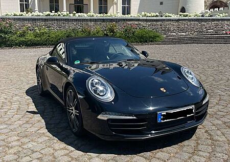 Porsche 991 Carrera Black Edition Cabriolet 2. Hand Scheckheft