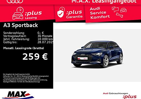 Audi A3 35 TDI ADVANCED +LED+SONOS+HUD+RFK+