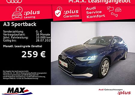 Audi A3 35 TDI ADVANCED +LED+SONOS+HUD+RFK+