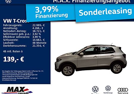 VW T-Cross Volkswagen 1.0 TSI LIFE LED+AHK+DCP+SITZHZG+ACC+PDC