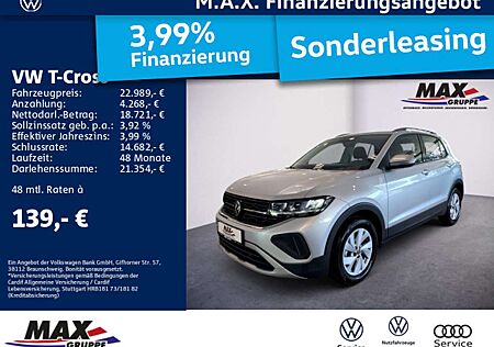 VW T-Cross Volkswagen 1.0 TSI LIFE LED+AHK+DCP+SITZHZG+ACC+PDC