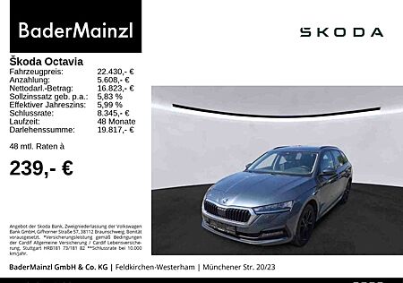 Skoda Octavia Combi 2.0 TDI DSG Clever AHK Navi ACC