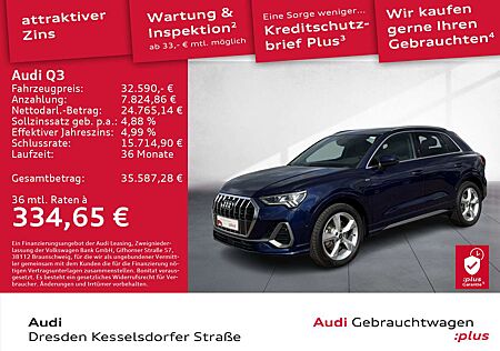 Audi Q3 45 TFSI e S-Line Kamera Navi LED GRA