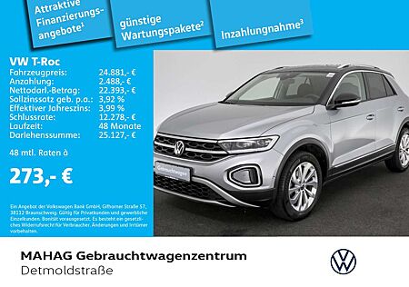 VW T-Roc Volkswagen 1.5 TSI STYLE Navi LEDPlus DigitalCockpitP