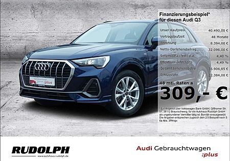 Audi Q3 S line 35 TFSI S tronic AHK Rückfahrk.ACC e-Sitze