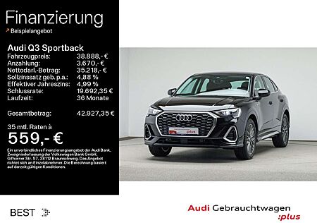 Audi Q3 S line 40 TDI qu. Navi*virtual*