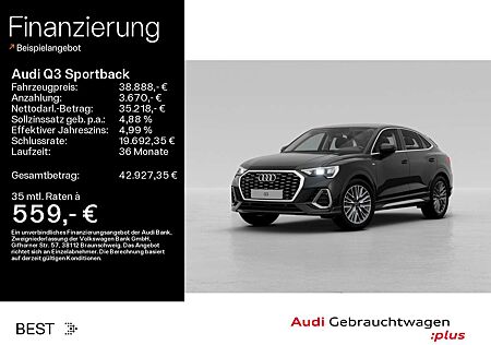 Audi Q3 S line 40 TDI qu. Navi*virtual*