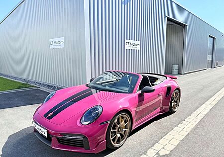 Porsche 992 911 Turbo S Cabrio SportDesign Burmester Sp.-Abgas