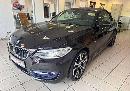 BMW 220 i Cabrio Sport Line/ NAVI/KLIMA/AUTOMATIK