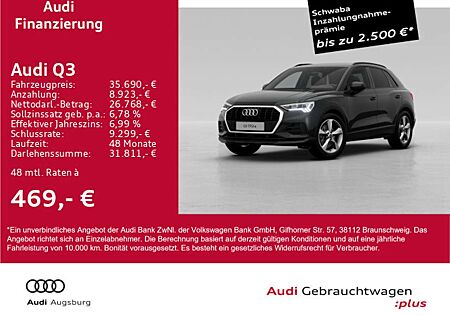 Audi Q3 45 TFSIe S line S-tronic DSG*ACC*AHK*LED*19''