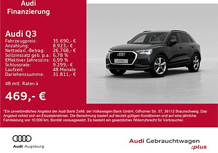 Audi Q3 45 TFSIe S line S-tronic DSG*ACC*AHK*LED*19''