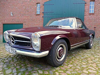 Mercedes-Benz SL 230 230 SL Pagode 2. Hand Pappdeckelbrief