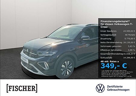 VW T-Cross Volkswagen 1.0TSI Life Matrix Navi virt. Cockpit SHZ ACC
