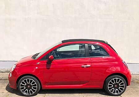 Fiat 500C 500 C S Sport 49Tkm HU neu Sommerauto Teilleder