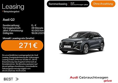 Audi Q2 35 TDI S-LINE*NAVI-PLUS*AHK*KLIMA*SHZ