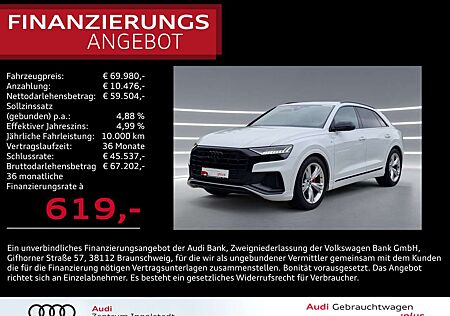 Audi Q8 50 TDI qu 3x S line HD-MATRIX Pano S-Sitze 23"