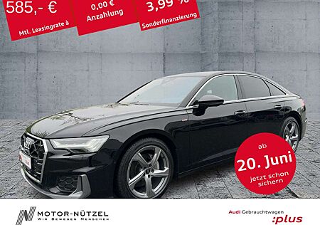 Audi A6 40 TDI QU S-LINE MATRIX+HuD+TV+360°