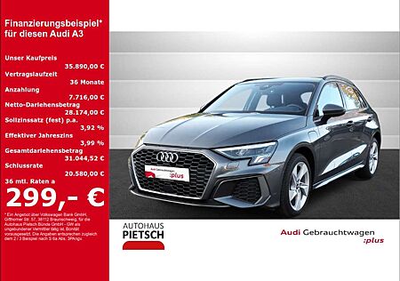 Audi A3 Sportback 40 TFSIe S line LED ACC Keyless