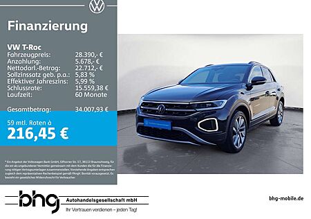 VW T-Roc Volkswagen 1.5 TSI DSG Navi AHK Assistenzsysteme