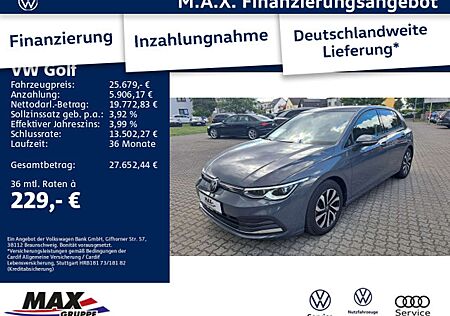 VW Golf Volkswagen VIII 2.0 TDI DSG ACTIVE +IQ.LIGHT+AHK+PANO+