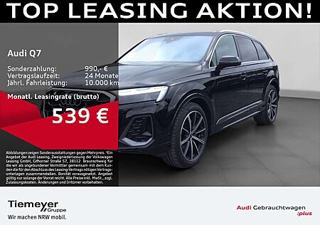 Audi Q7 45 TDI Q 2x S LINE 7-SITZE LM21 LUFT AHK PANO
