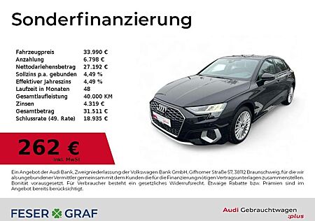 Audi A3 35 TDI S tronic Kamera/Navi+/VC/LED