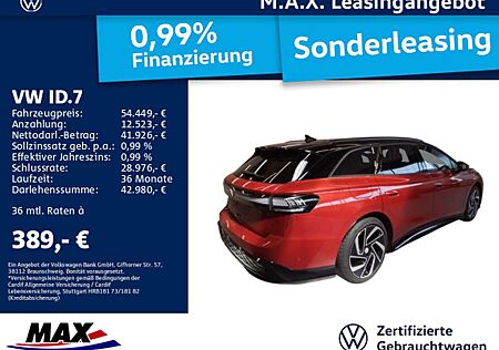 VW ID.7 Volkswagen Tourer GTX 4M MATRIX LED+PANO+KAM+AHK+AUGM+