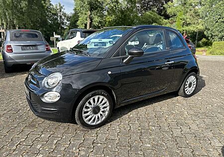 Fiat 500C 1.0 Mild-Hybrid Lounge schöne Optik schwarz/rot