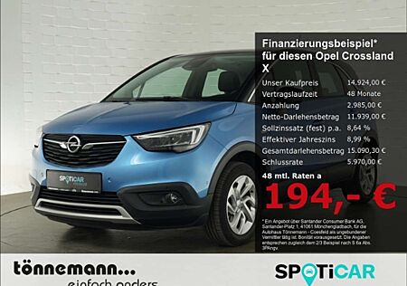 Opel Crossland X INNOVATION+AHK+CARPLAY+SITZ- LENKRADHEIZUNG+FRONTK