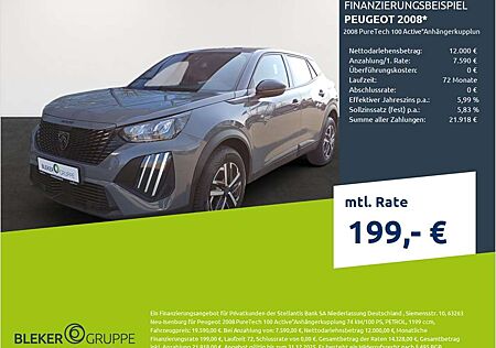 Peugeot 2008 PureTech 100 Active°Anhängerkupplung