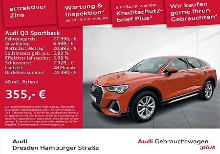 Audi Q3 35 TFSI S line Matrix Navi S tronic