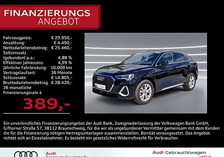 Audi Q3 Sportback 45 TFSI e S line LED NAVI virtual+