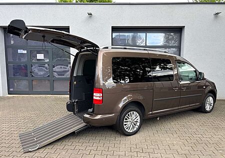 VW Caddy Volkswagen Maxi Cup Behindertengerecht Rollstuhlrampe 5+1