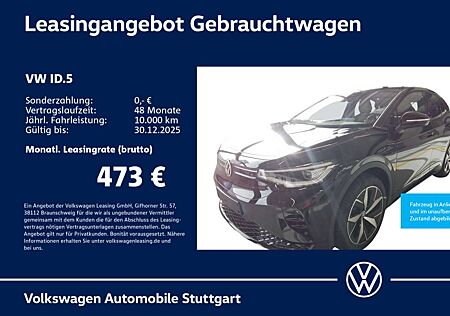 VW ID.5 gebraucht kaufen VW ID.5 Volkswagen GTX Navi Kamera ACC Stdhzg Pano SHZ LED