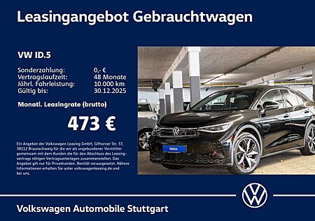 VW ID.5 Volkswagen GTX Navi Kamera ACC Stdhzg Pano SHZ LED