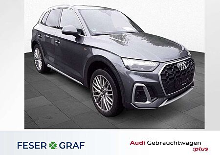 Audi Q5 gebraucht kaufen Audi Q5 S line 50 TFSI e qu S tro+S line+Matrix+Stadt